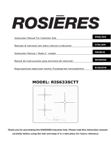 ROSIERES RIS633SCTT Manual de usuario