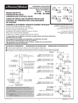 American Standard R119SS Guía de instalación