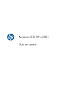 HP Value 23-inch Displays El manual del propietario