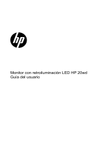HP Value 19-inch Displays El manual del propietario