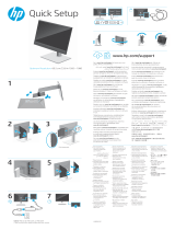 HP Mini-in-One 24 Display Guía de instalación
