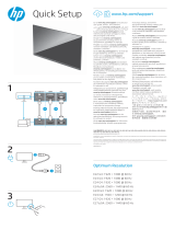 HP E27 G4 FHD Monitor Guía de instalación
