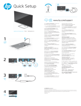 HP Value 32-inch Displays Guía de instalación