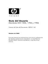 HP COMPAQ 19 INCH FLAT PANEL MONITORS El manual del propietario