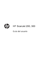 HP Scanjet 300 Flatbed Scanner El manual del propietario