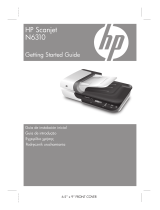 HP Scanjet N6310 Document Flatbed Scanner Guía del usuario