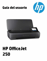 HP OfficeJet 250 Mobile All-in-One Printer series El manual del propietario