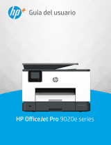 HP OfficeJet Pro 9020e All-in-One Printer series El manual del propietario