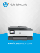 HP OfficeJet 8020e All-in-One Printer series El manual del propietario