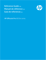 HP OfficeJet Pro 8030e All-in-One Printer series Guia de referencia