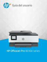 HP OfficeJet Pro 8030e All-in-One Printer series El manual del propietario