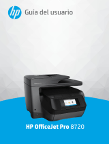 HP OfficeJet Pro 8720 All-in-One Printer series El manual del propietario