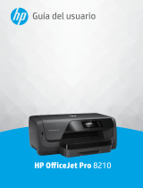 HP OfficeJet Pro 8210 Printer series El manual del propietario
