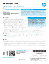 HP OfficeJet 7610 Wide Format e-All-in-One series Guía de instalación