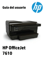 HP OfficeJet 7610 Wide Format e-All-in-One series El manual del propietario