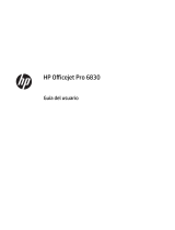 HP Officejet Pro 6830 e-All-in-One Printer series El manual del propietario