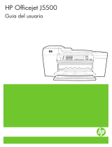 HP Officejet J5500 All-in-One Printer series El manual del propietario