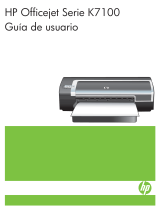 HP Officejet K7100 Color Printer series El manual del propietario