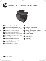 HP Officejet Pro X476 Multifunction Printer series Manual de usuario