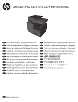 HP Officejet Pro X476 Multifunction Printer series Manual de usuario
