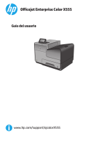 HP OfficeJet Enterprise Color X555 series El manual del propietario