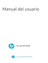HP Laser MFP 432fdn Manual de usuario