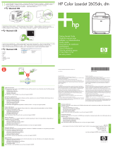 HP Color LaserJet 2605 Printer series Guía de inicio rápido