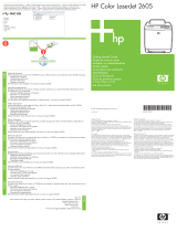 HP Color LaserJet 2605 Printer series Guía de inicio rápido