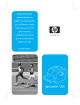 HP LaserJet 1200 Printer series Manual de usuario