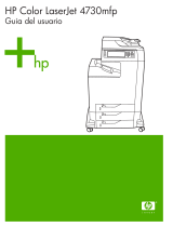 HP Color LaserJet 4730 Multifunction Printer series El manual del propietario