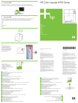 HP Color LaserJet 4700 Printer series Guía de inicio rápido