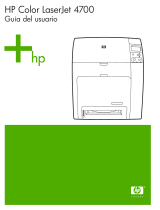HP Color LaserJet 4700 Printer series El manual del propietario