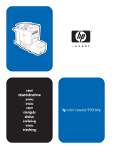 HP Color LaserJet 9500 Multifunction Printer series Guía de inicio rápido