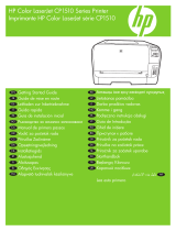 HP Color LaserJet CP1510 Printer series Guía de inicio rápido