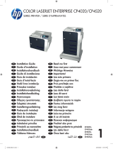 HP Color LaserJet Enterprise CP4025 Printer series Guía de instalación