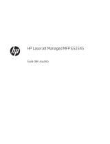 HP LaserJet Managed MFP E52545 series El manual del propietario