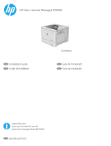 HP Color LaserJet Managed E55040dw Guía de instalación