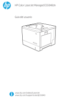 HP Color LaserJet Managed E55040 series El manual del propietario