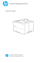 HP LaserJet Managed E50145 series El manual del propietario