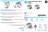 HP LaserJet Pro M11-M13 Printer series Instrucciones de operación