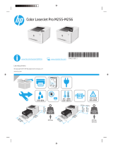 HP Color LaserJet Pro M255-M256 Printer series Guia de referencia