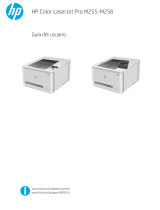 HP Color LaserJet Pro M255-M256 Printer series El manual del propietario