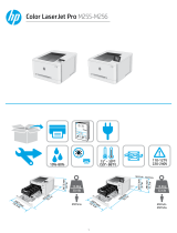 HP Color LaserJet Pro M255-M256 Printer series Guía de instalación