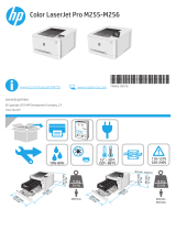HP Color LaserJet Pro M255-M256 Printer series Guia de referencia