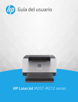 HP LaserJet M207-M212 Printer series El manual del propietario