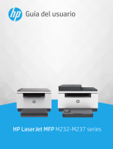 HP LaserJet MFP M232-M237 Printer series El manual del propietario