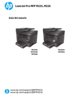 HP LaserJet Pro MFP M225 series El manual del propietario