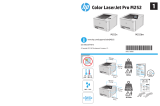 HP Color LaserJet Pro M252 series Instrucciones de operación