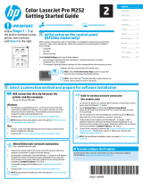 HP Color LaserJet Pro M252 series Manual de usuario