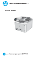 HP Color LaserJet Pro MFP M277 series El manual del propietario